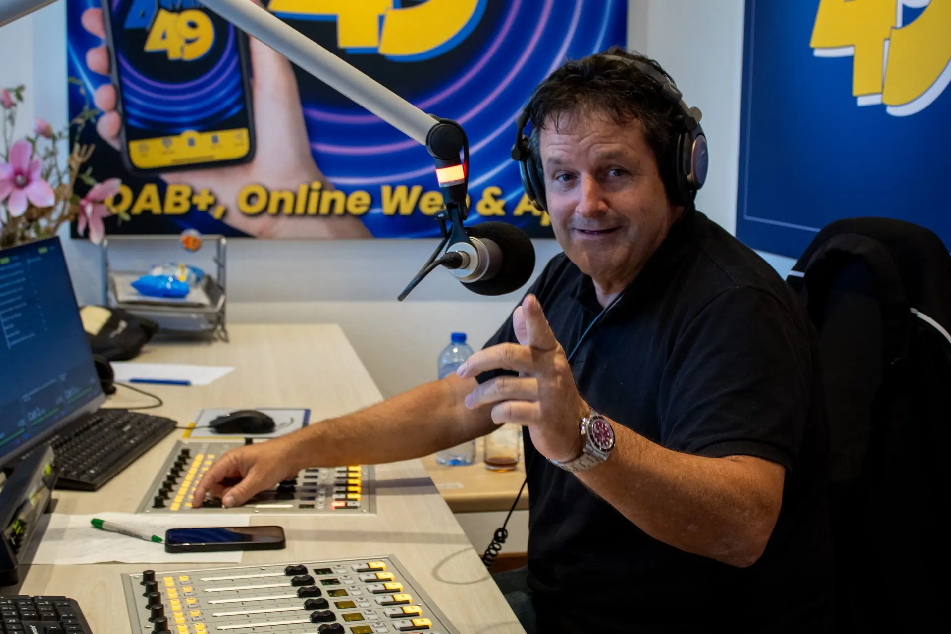 Jo de Graaf uitzending radio 4EVER49