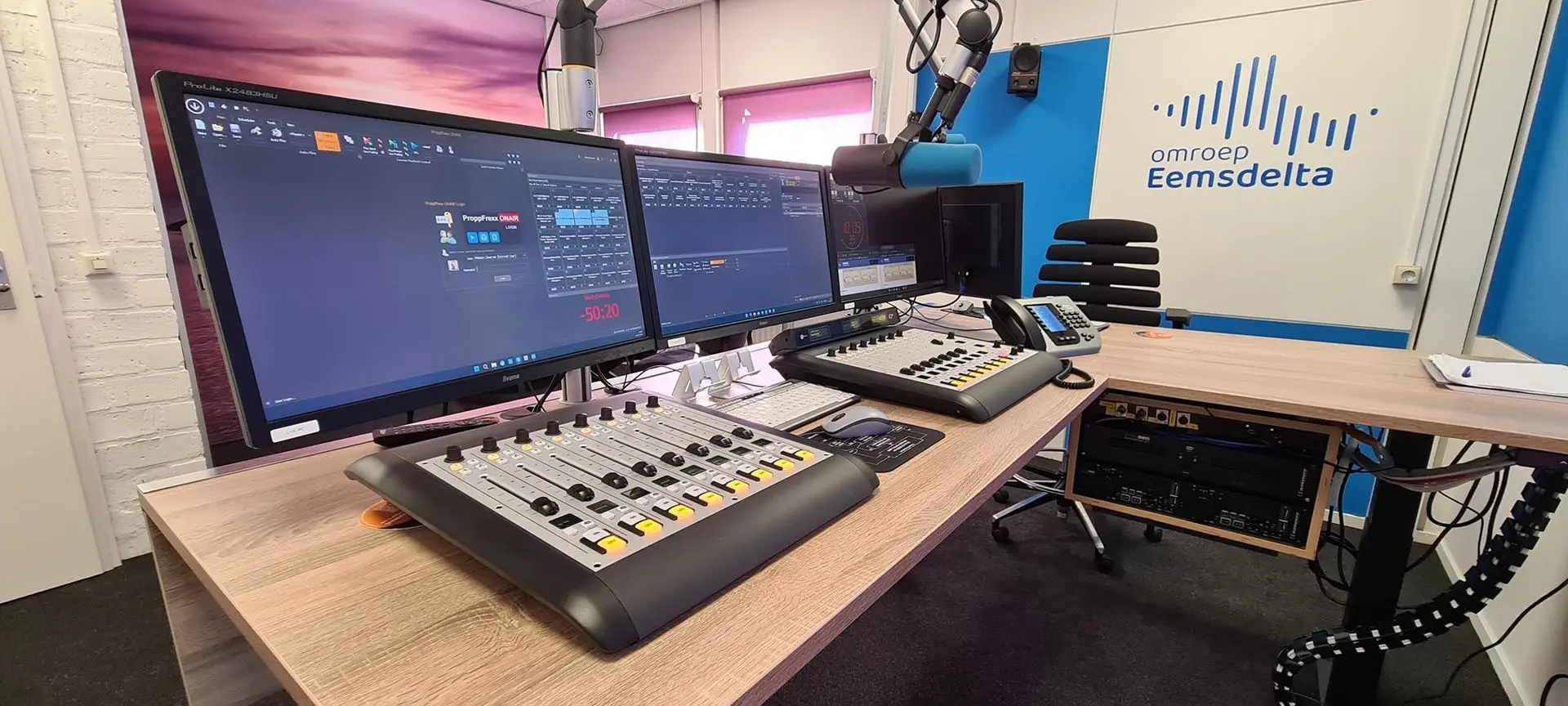 Omroep Eemsdelta radiostudio