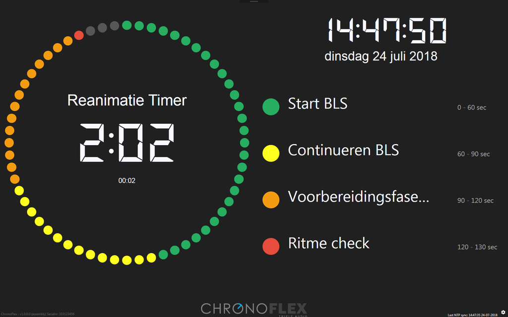 Chronoflex Reanimatie timer