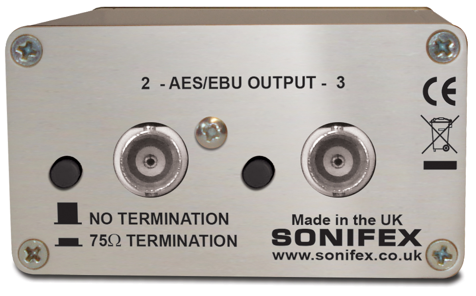 Sonifex CM-AESB3 - Back