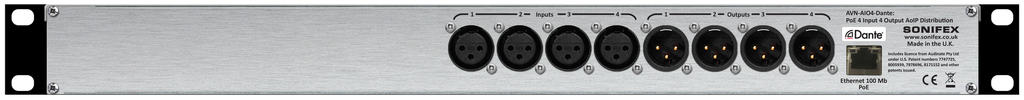 Sonifex AVN-AIO4 back