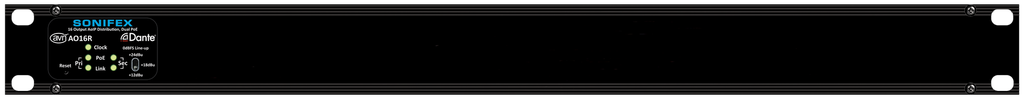 Sonifex AVN-AO16R front