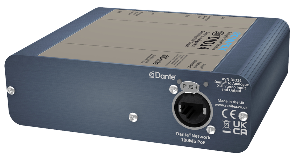 Sonifex AVN-DIO14 - Front