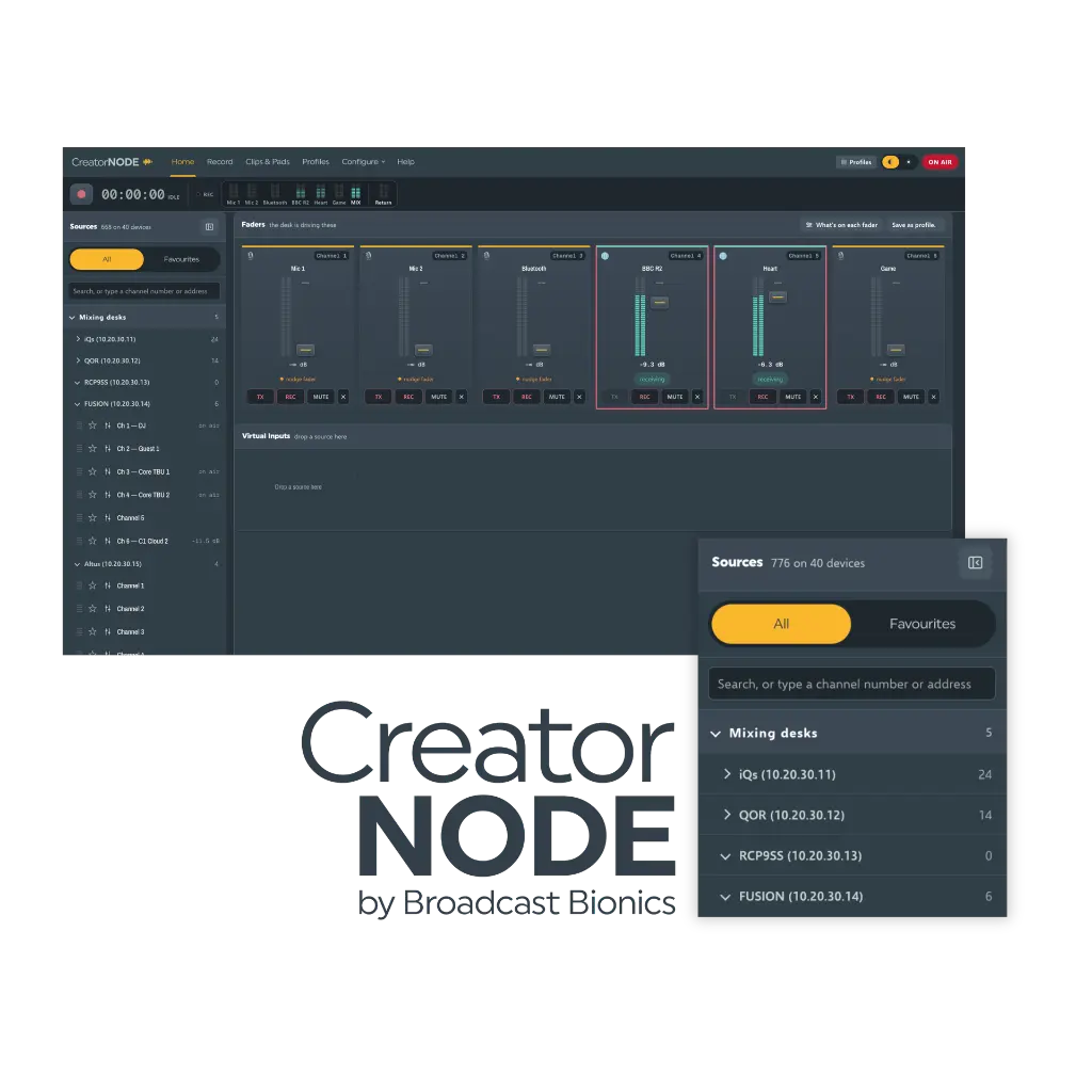 Triple Audio - CreatorNODE - Broadcast Bionics - II.webp