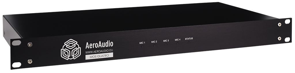 AeroAudio MOS QUATRO - Microphone OnAir switch for 4 microphones