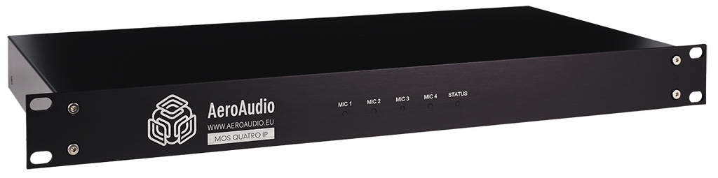 AeroAudio MOS QUATRO IP MKII - Microfoon OnAir switch voor 4 microfoons