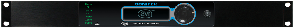 Sonifex AVN-GMCS-OCXO IEEE1588 PTP Grandmaster Clock with GPS Receiver