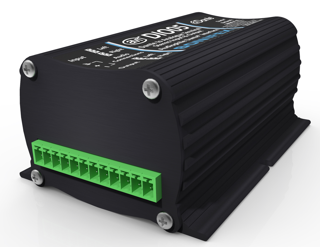 Sonifex AVN-DIO05 Dante naar schroefterminal analoog stereo ingang & uitgang