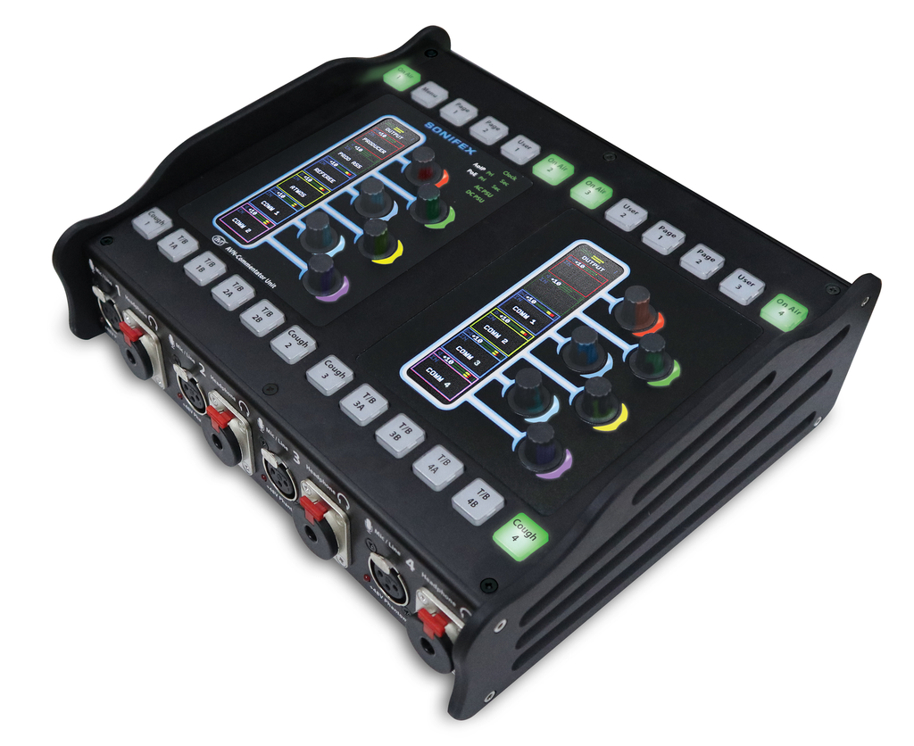 Sonifex AVN-CU4-RAV 4 Mic/Line Input Dante Commentator Unit