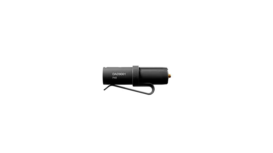 DPA DAD9001 MicroLock to 3-pin XLR with Belt Clip