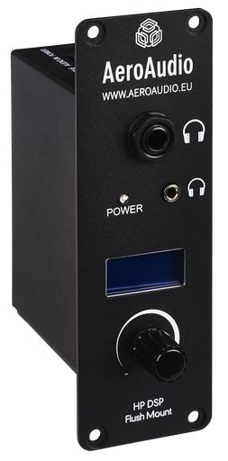 AeroAudio HP AMP DSP - Headphone amplifier with display (flush mount)