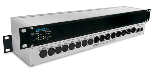 [AVN-AIO8R] Sonifex AVN-AIO8R - 8 Input, 8 Output Dual Dante Interface, PoE