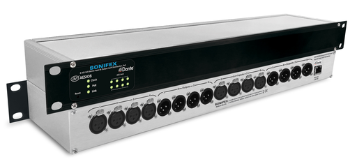[AVN-AESIO8] Sonifex AVN-AESIO8 - 8 AES3 Input, 8 AES3 Output Dante Interface, PoE